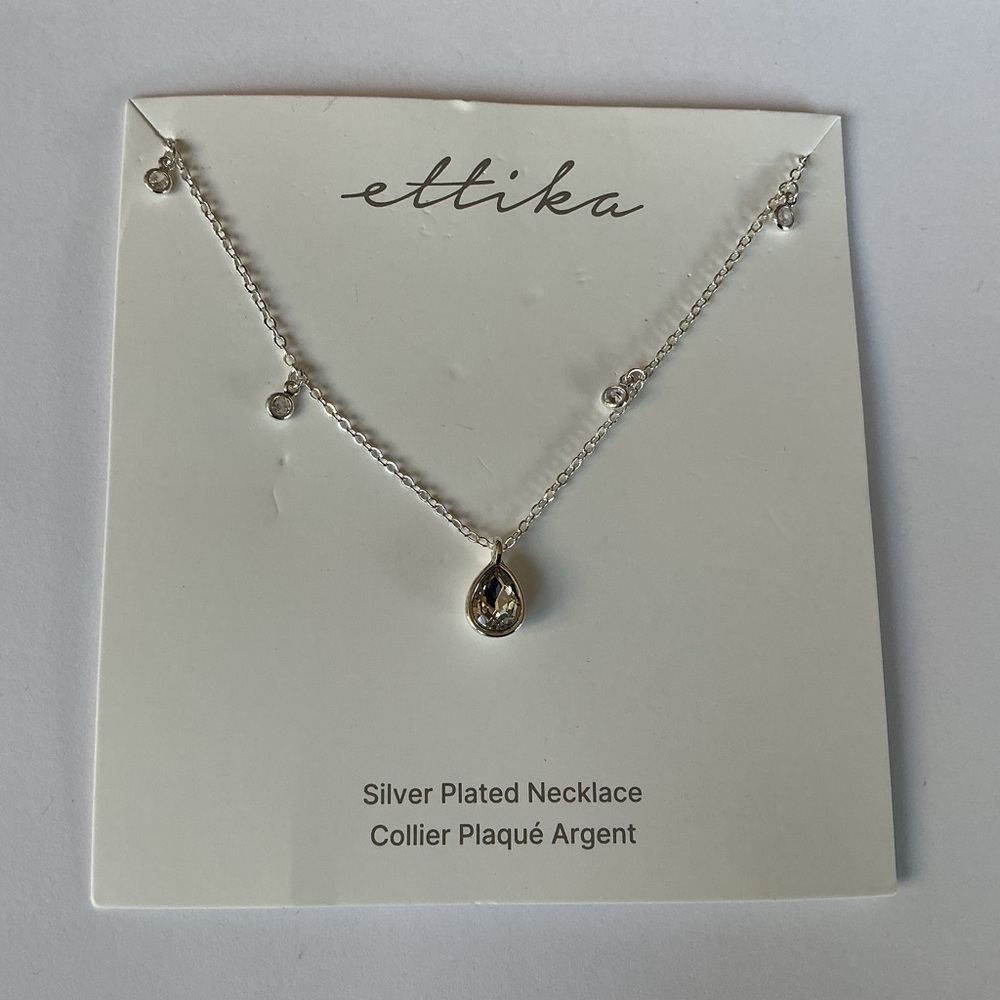 Ettika Silver Plated Necklace